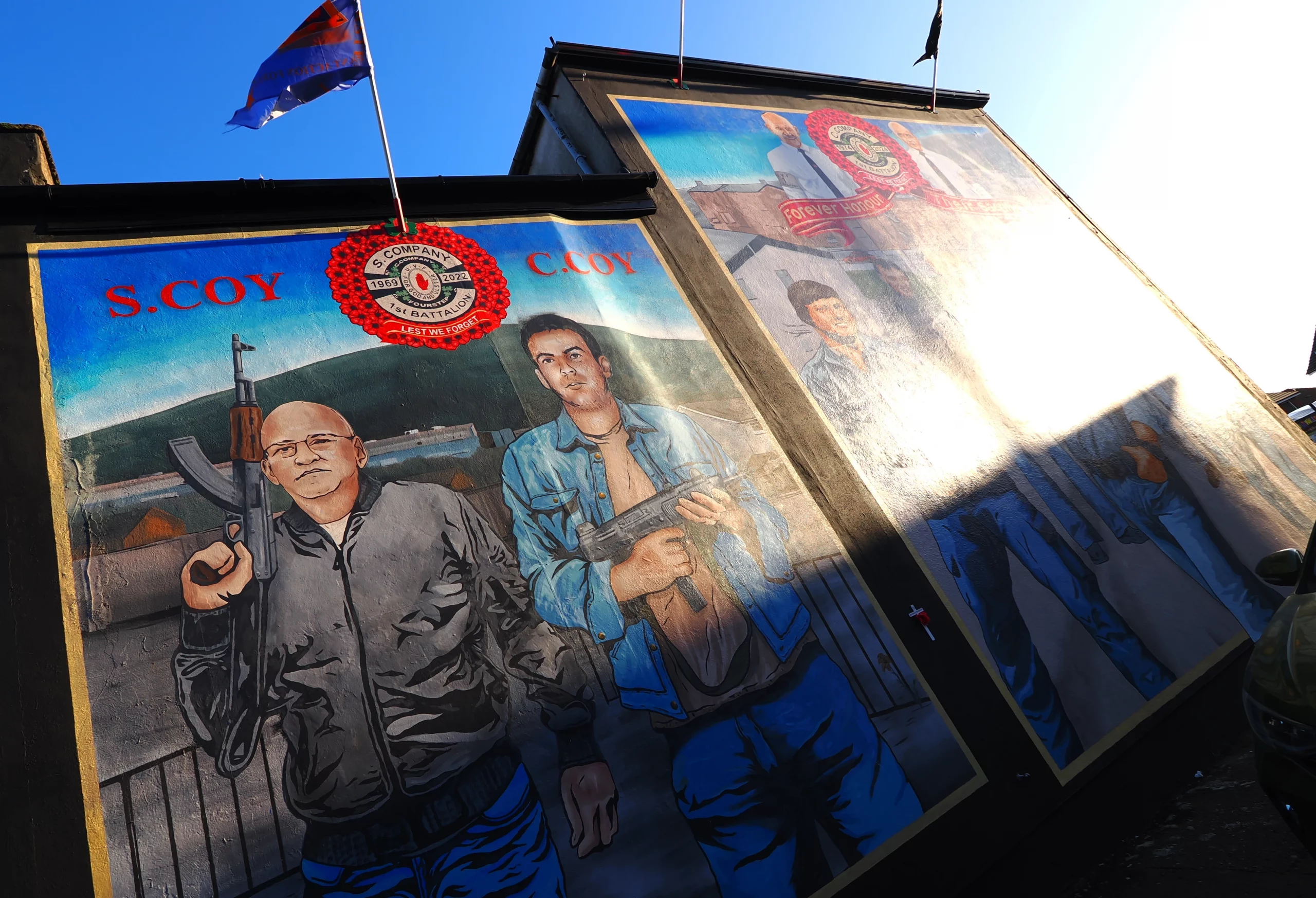 UVF Mural Troubles Belfast Tour with BelfastLad